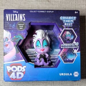 Disney Villains Ursula 4D Figure - Purple and Black